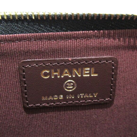 Auth Chanel Matelasse Black Caviar Skin #118223C15B - Picture 4 of 6